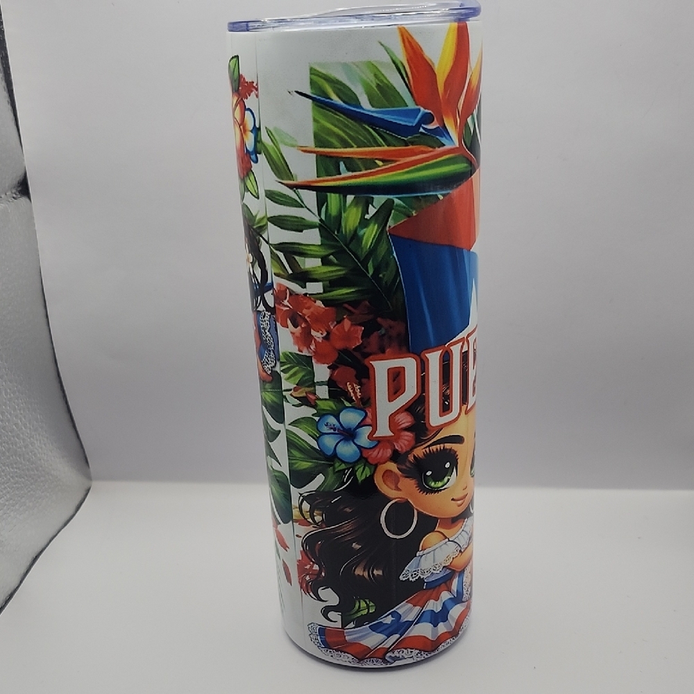 Tropical Puerto Rico Tumbler - Picture 13 of 14